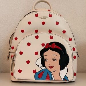 ✨RARE✨ NWT Kate Spade x Disney Snow White Apple Backpack - Limited Ed.